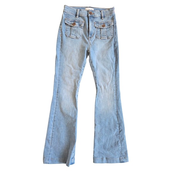 Loft "The Slim Flare" Jeans Size 25/0 NWOT - Picture 4 of 6